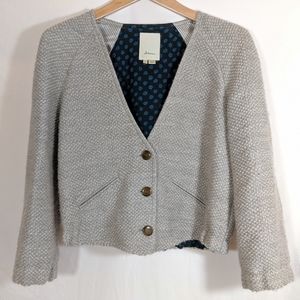 Anthropologie Elevenese Woodland Path Wool Jacket
